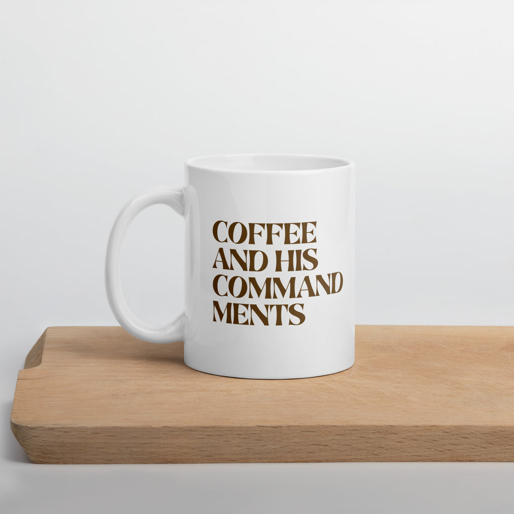Coffee and Commandments Mug