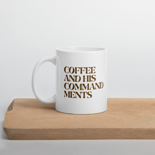 Coffee and Commandments Mug