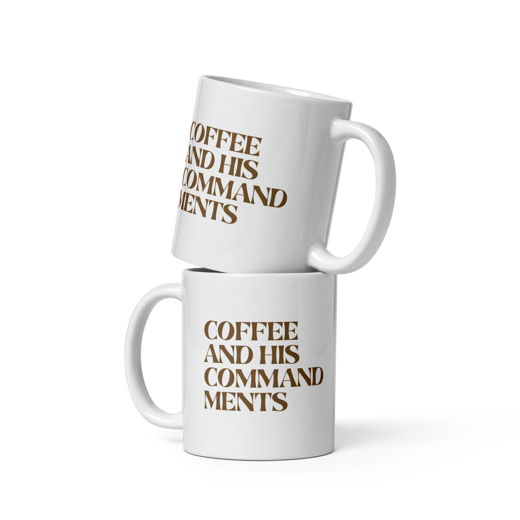 Coffee and Commandments Mug