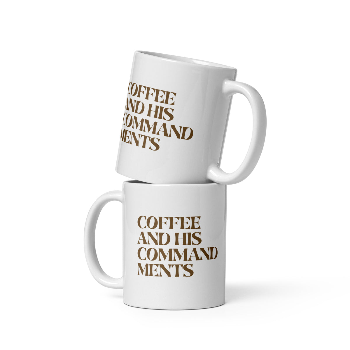 Coffee and Commandments Mug