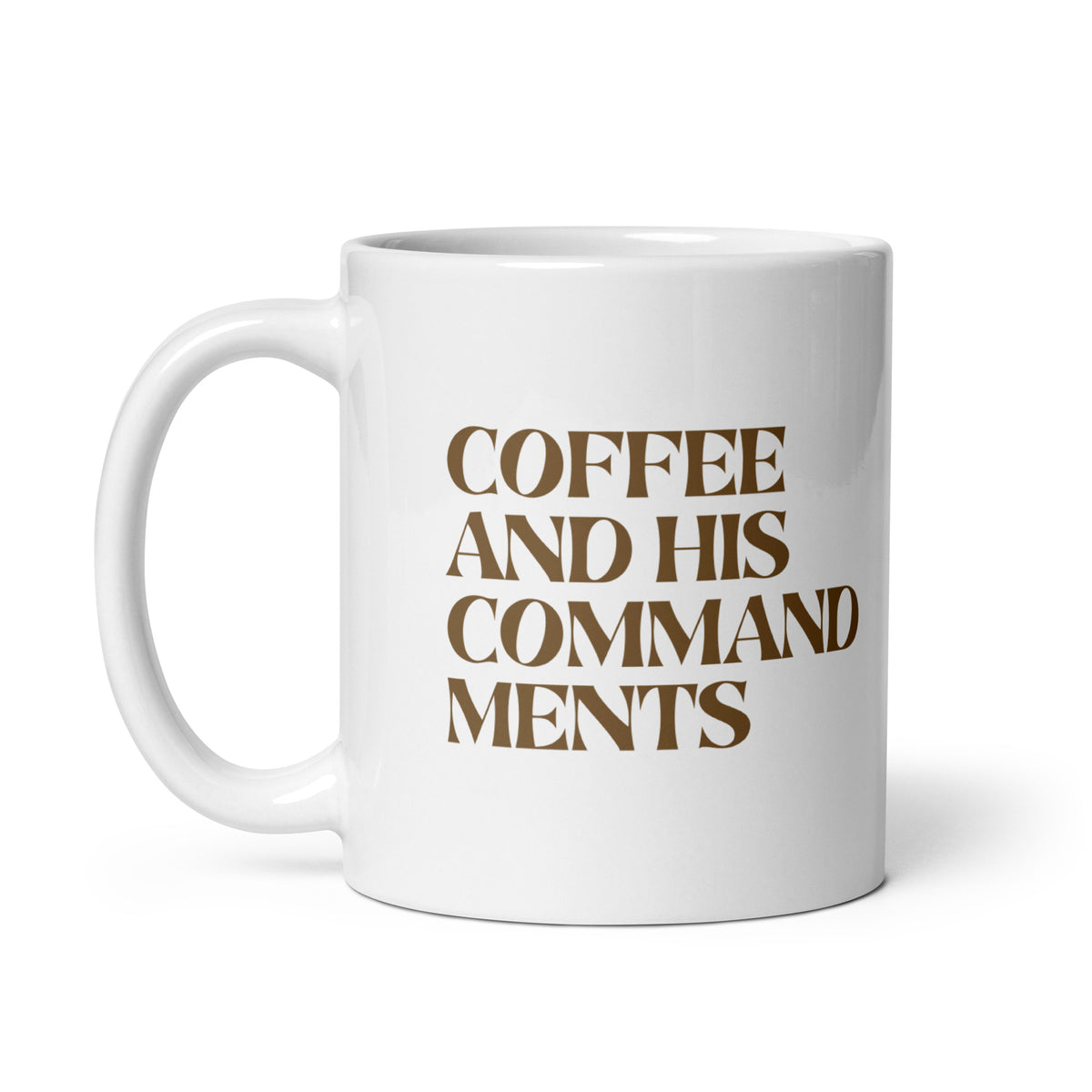 Coffee and Commandments Mug