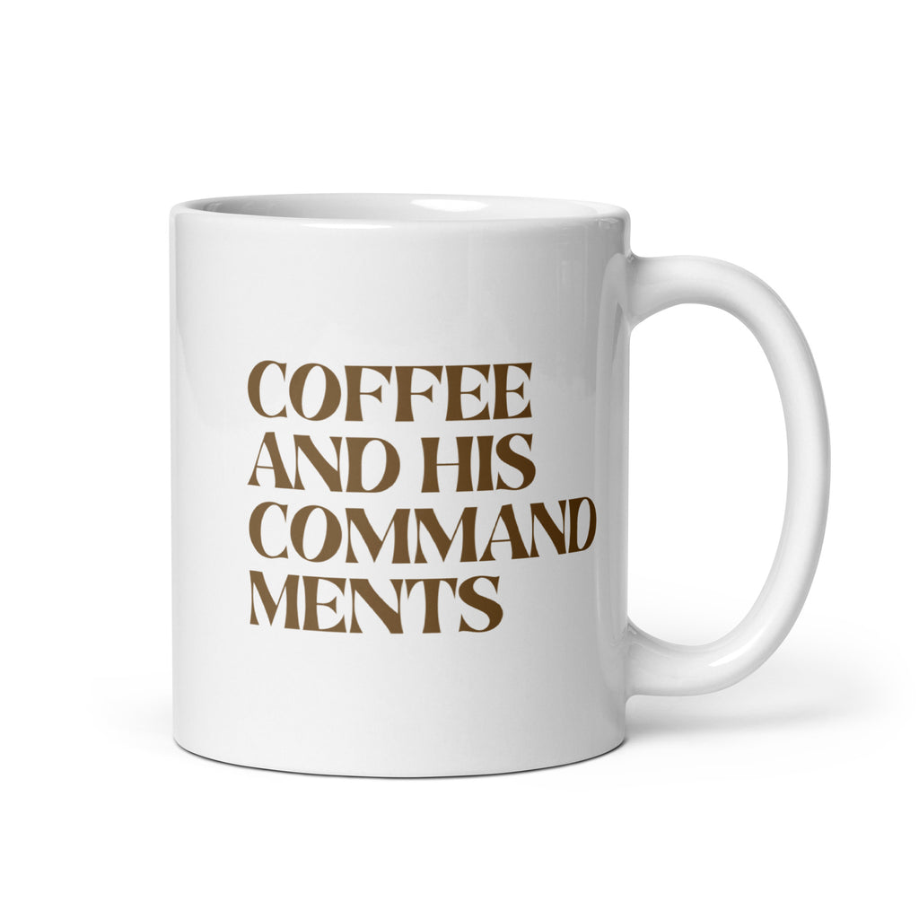Coffee and Commandments Mug