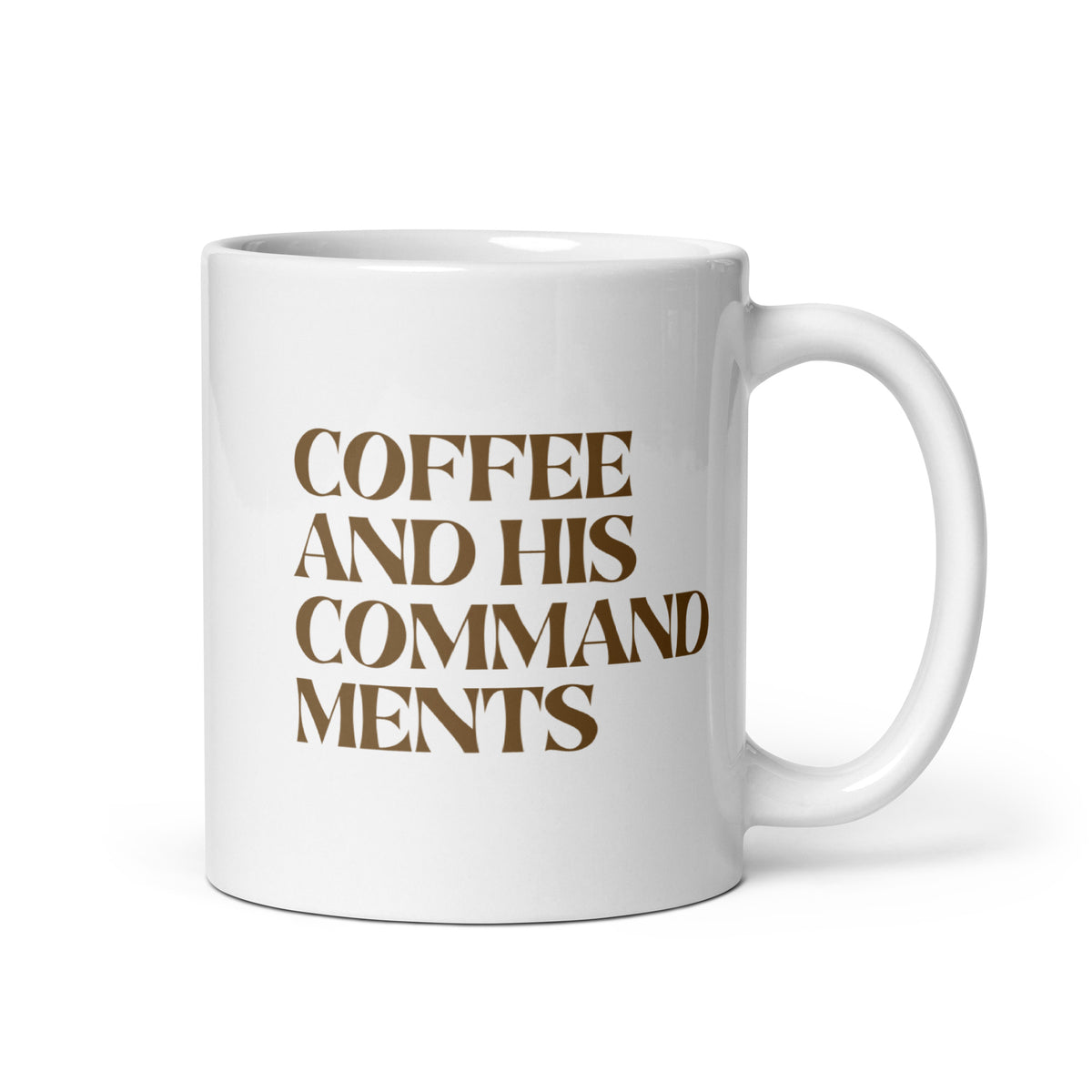 Coffee and Commandments Mug