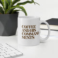 Coffee and Commandments Mug